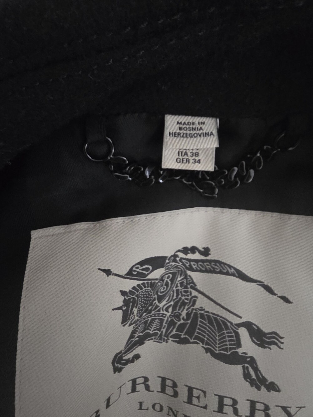 Burberry Harbourne Wool-Cashmere Trench Coat - Picture 7 of 9